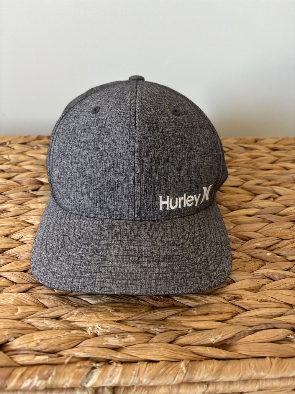Hurley Gray Heather Flex Fit Cap